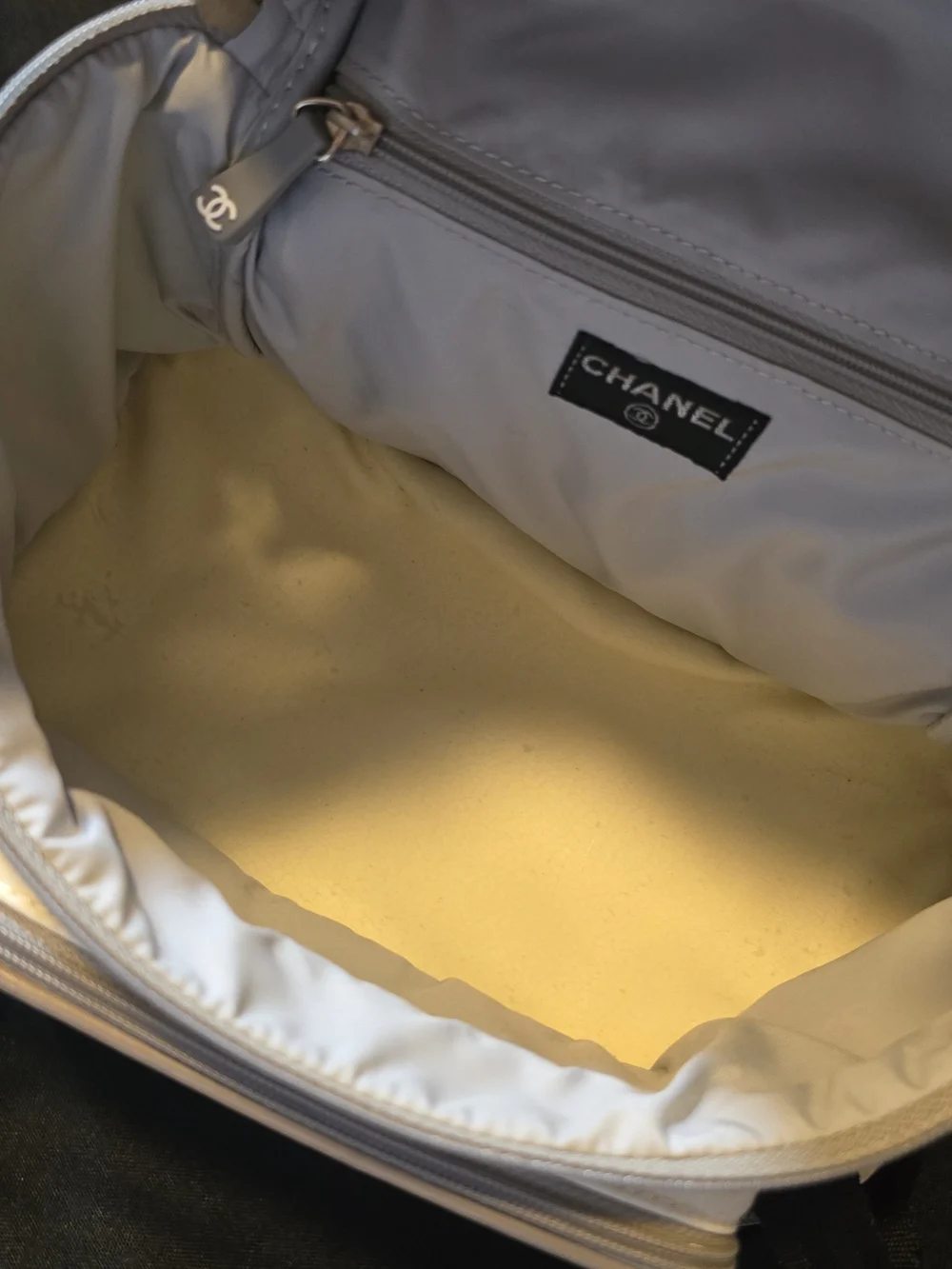 Chanel Authentic Vintage Sport Line Multi-Pocket Tiered Backpack